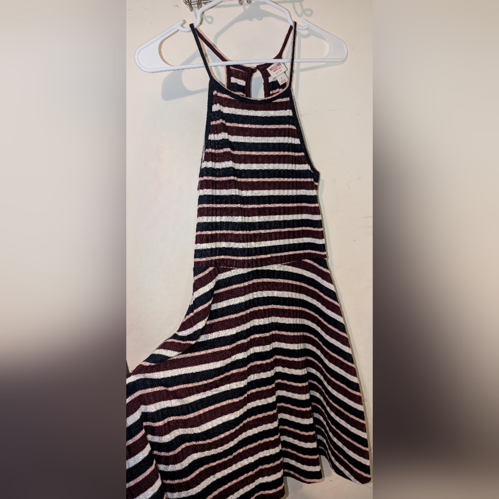Striped Sleeveless Dress
